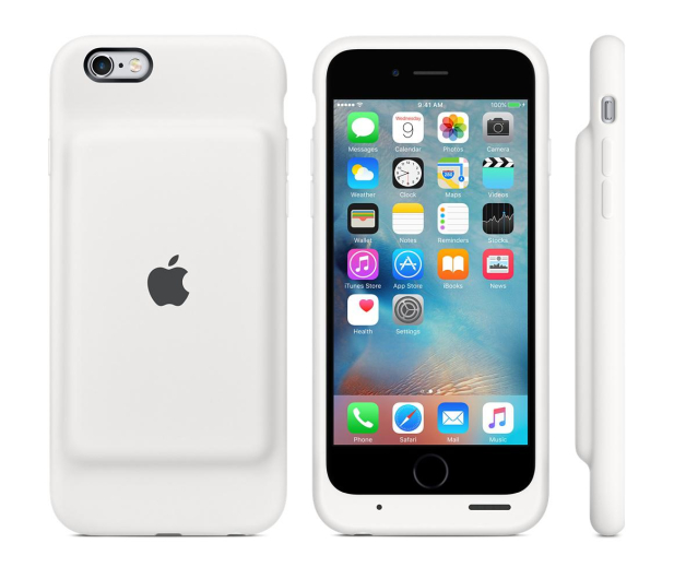 Apple Smart Battery Case do iPhone 6s biały - 297218 - zdjęcie 5